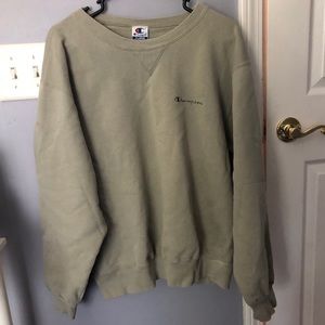 Champion Tan Crewneck